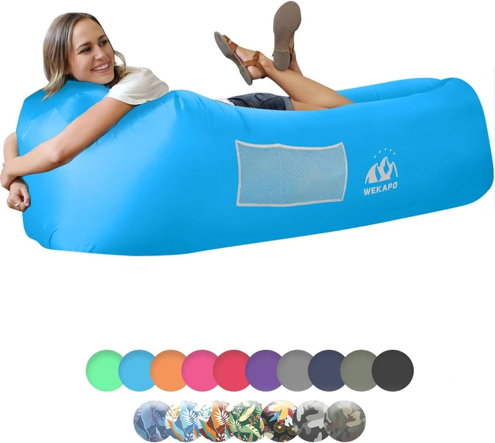 🛌️ Inflatable Air Lounger – No-Pump Portable Sofa
